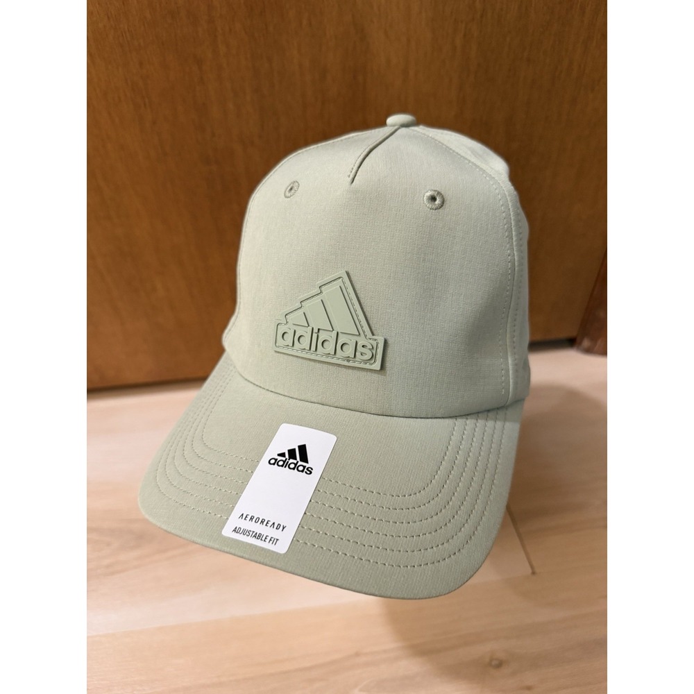 adidas Men's Sport 5-panel Olive Green High Crown Snapback Adjustable Fit Cap